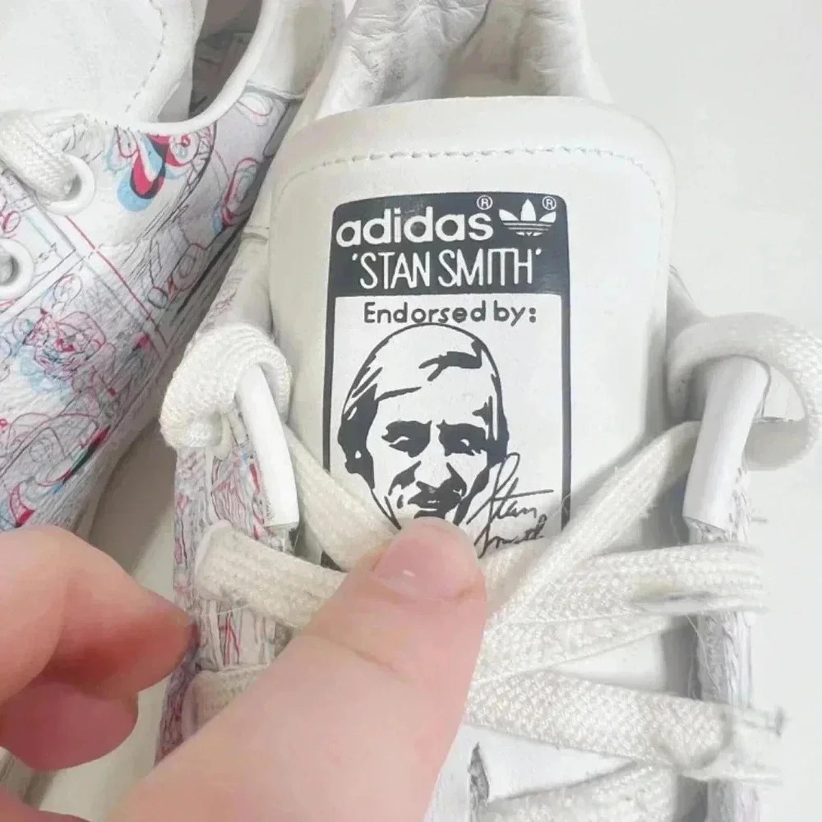 Disney x Stan Smith Mickey Mouse Comic Strip FW2911 Men's Sneakers Size 10.5