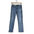 AG Adriano Goldschmied the Stevie Slim Straight Jeans Grey Women's Size 25R