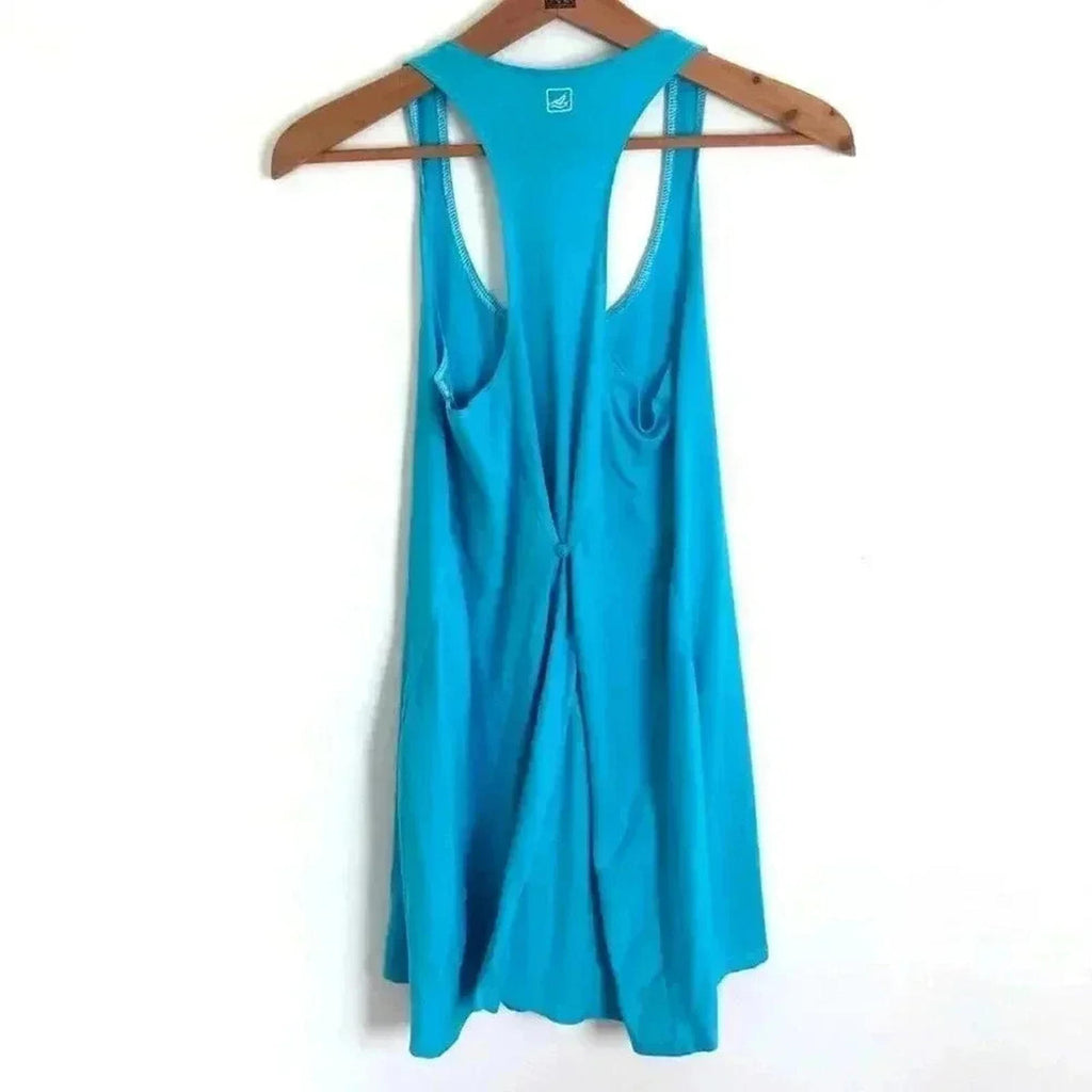 Sperry Sequin Seahorse Tank Dress Swim Coverup Beach Vacation Women's Size S