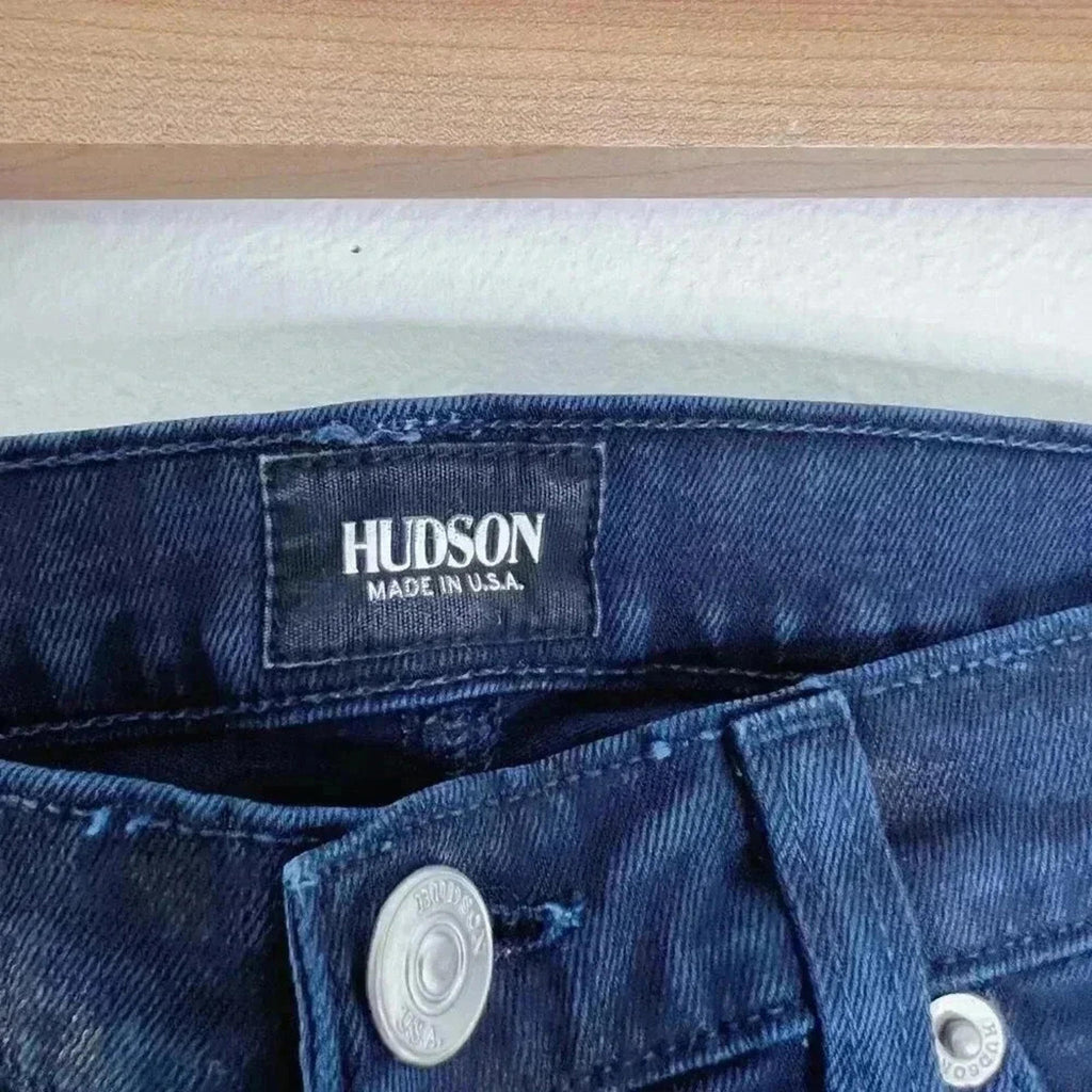 Hudson Mid Rise Dark Wash Skinny Jeans Mid Rise Women's Size 28 Denim