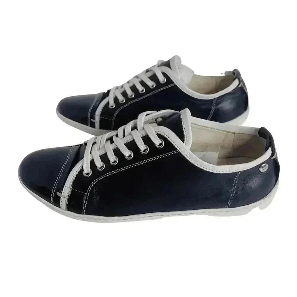 AGL Black Leather Sneakers