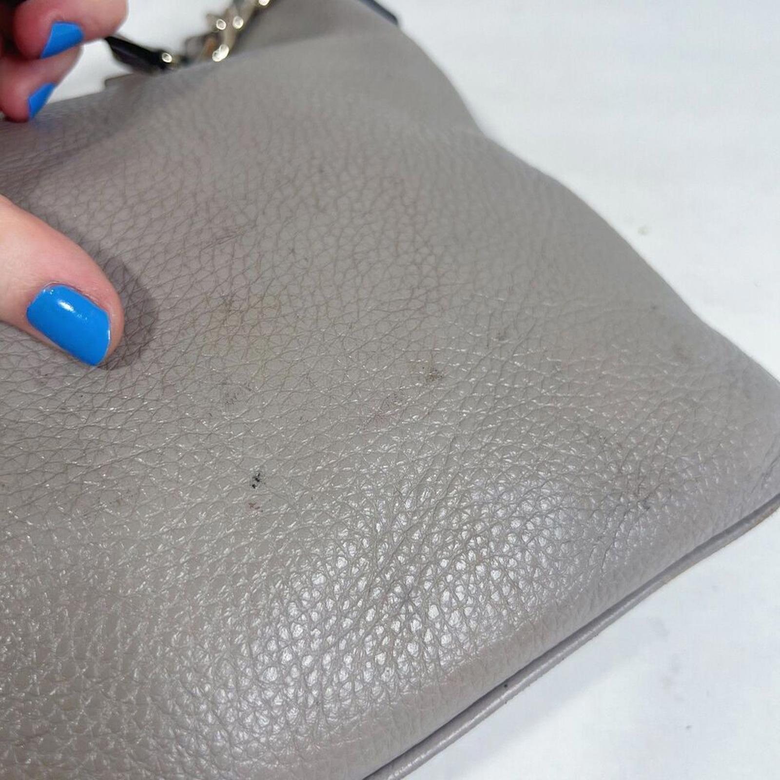 Kate Spade Gray Leather Crossbody Bag Purse