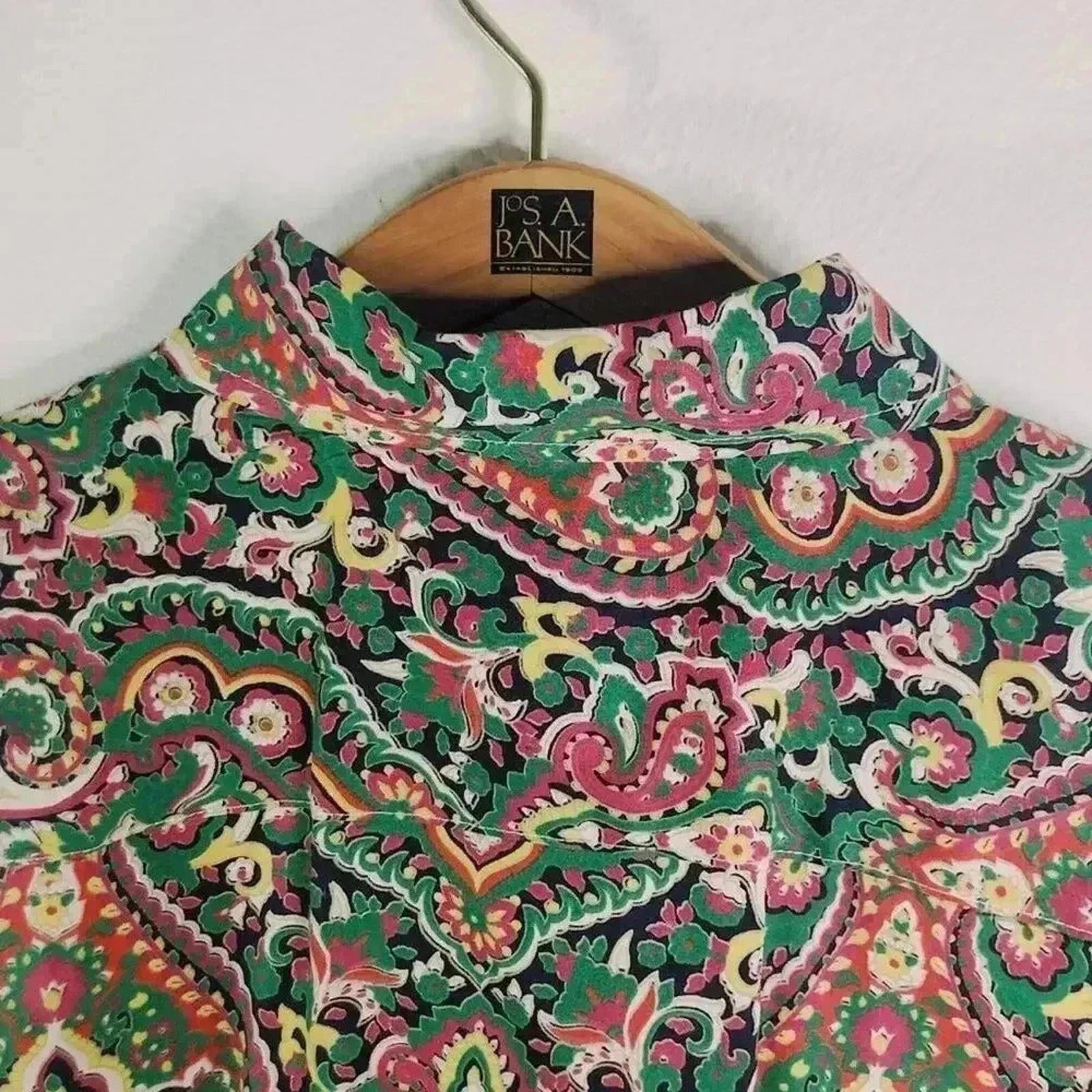 Vintage Tommy Hilfiger Button Down Patterned Shirt Women's Size XL