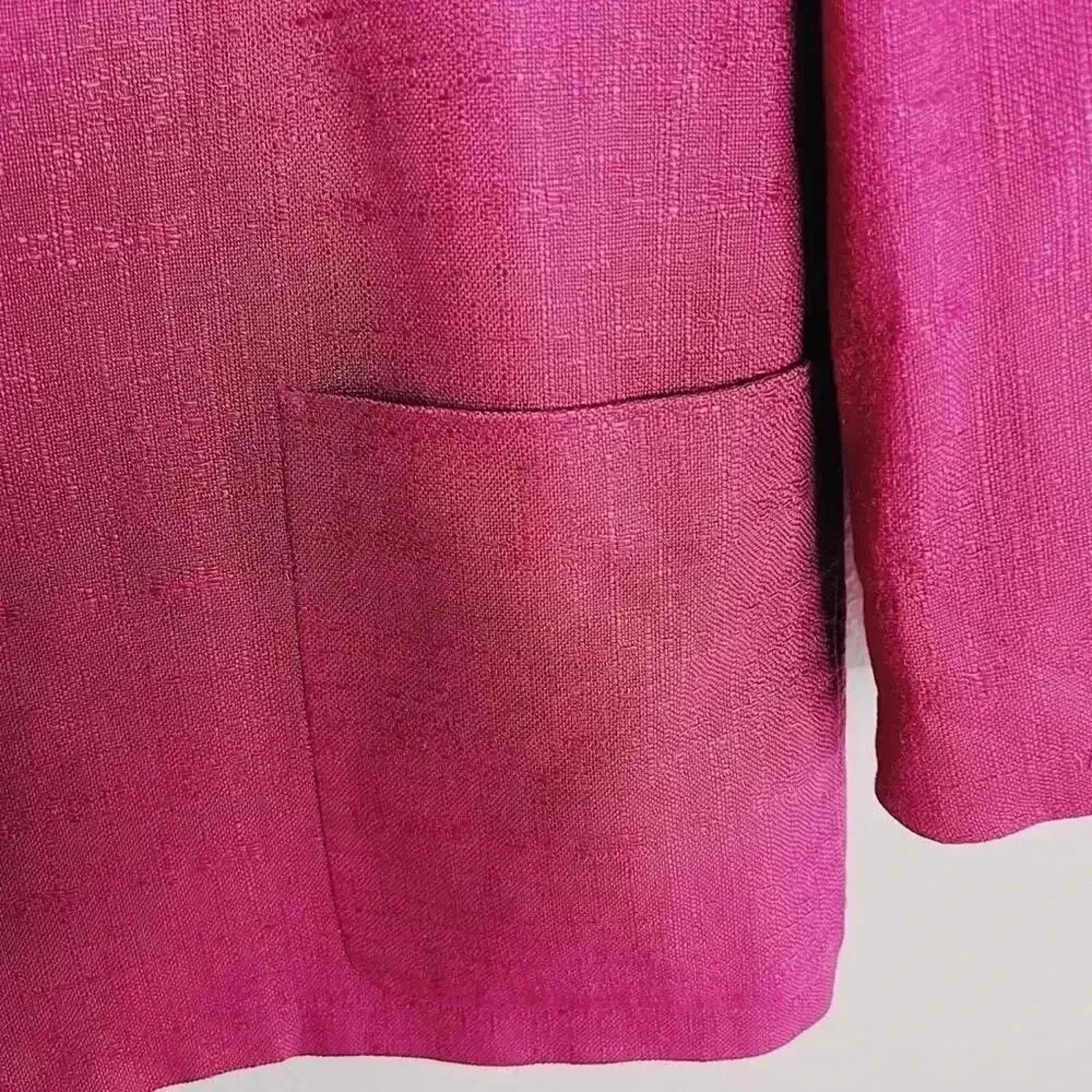 Christian Dior Rare Vintage Fuchsia Blazer Women's Size 14