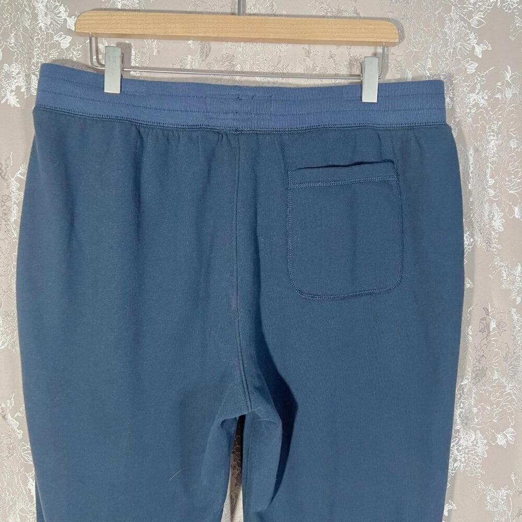 NWT Men's Abercrombie & Fitch Navy Blue Fleece Lined Joggers Size XL