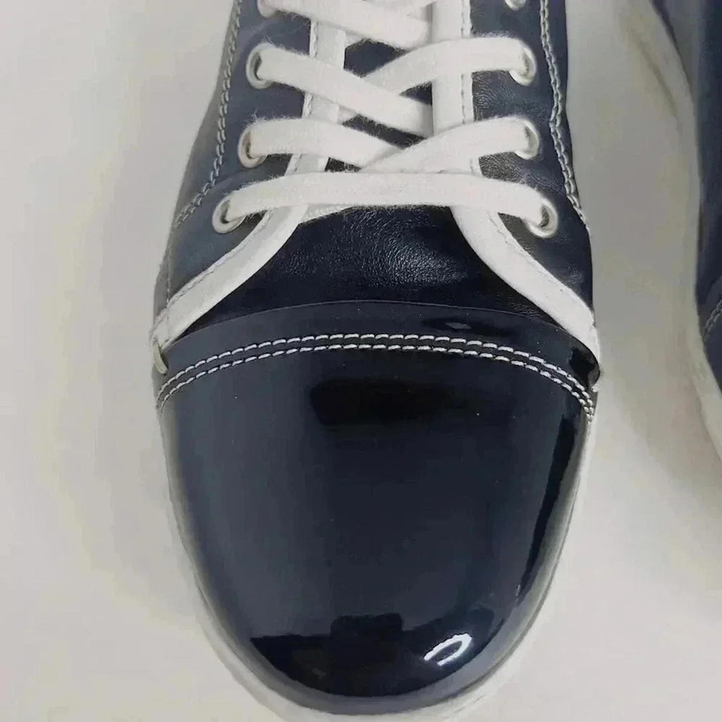 AGL Black Leather Sneakers