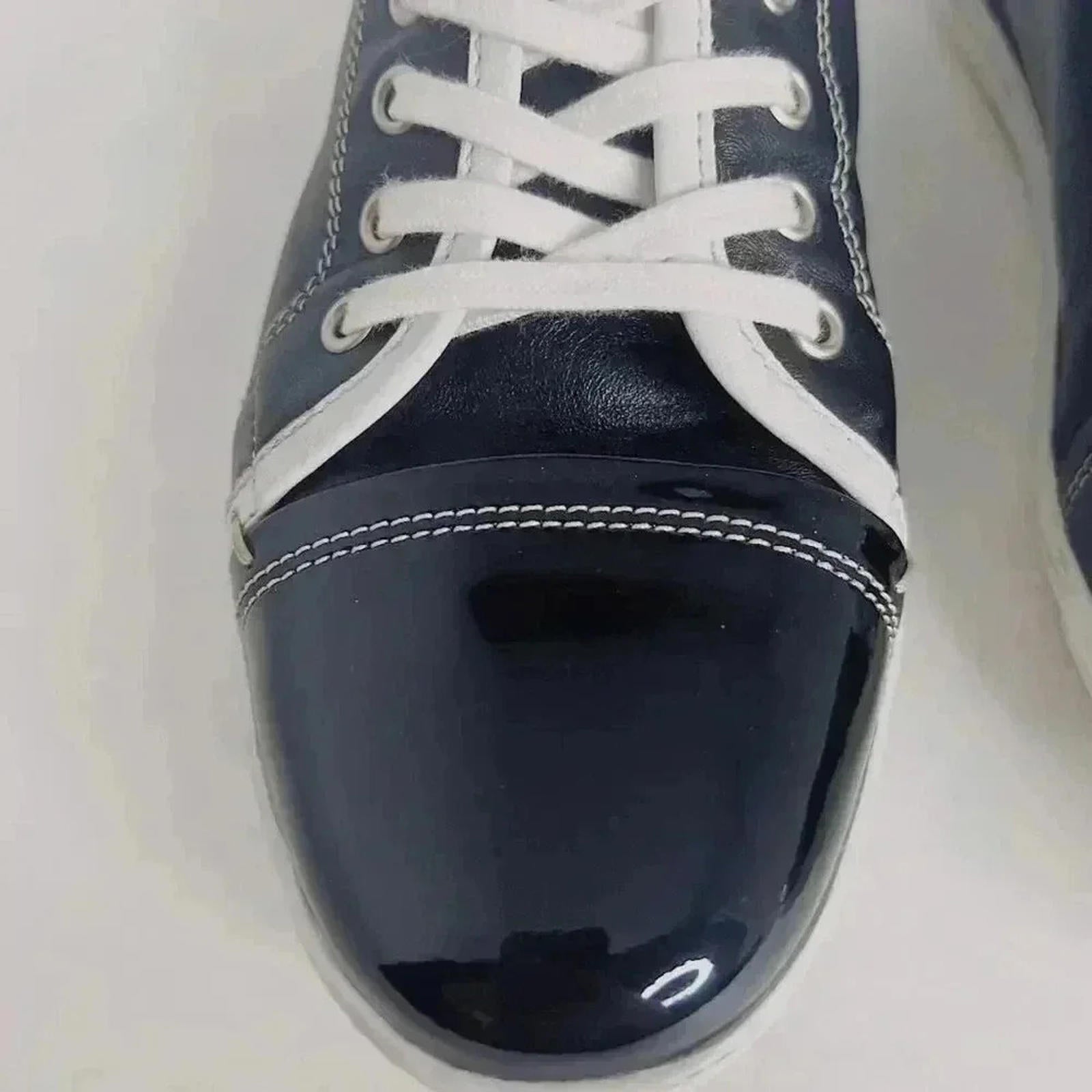 AGL Black Leather Sneakers