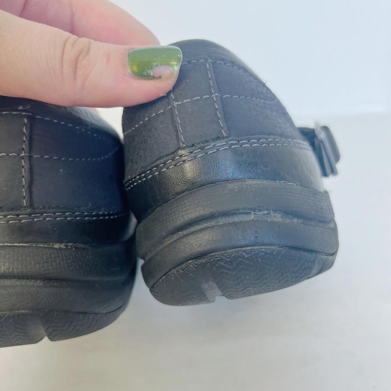 Merrell Women's Dassie Black Leather Mary Jane Flats Size 8 US