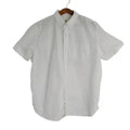 GAP Men's White Cotton Short Sleeved Button Up Size XL