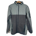 Burton Men's Pierce Fleece Dandong Grey Winter Jacket Coat Size L
