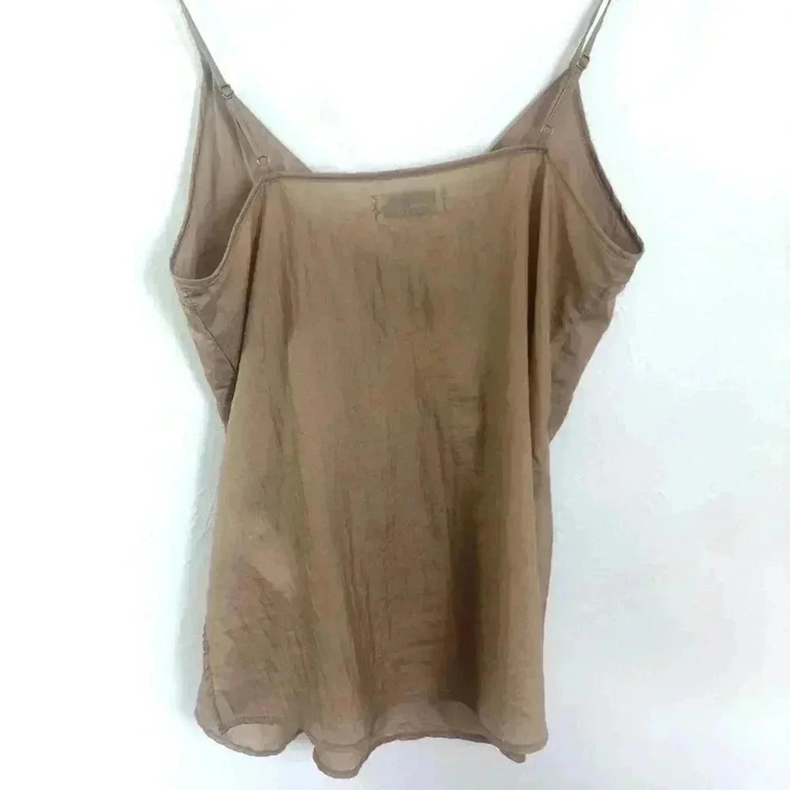 NWOT Urban Outfitters UO Copper Chiffon Flowy Tank Summer Beach Women's Size S