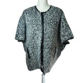 Anthropologie PBO Philosophy Blues Original Boucle Wool Leather Cardigan OS