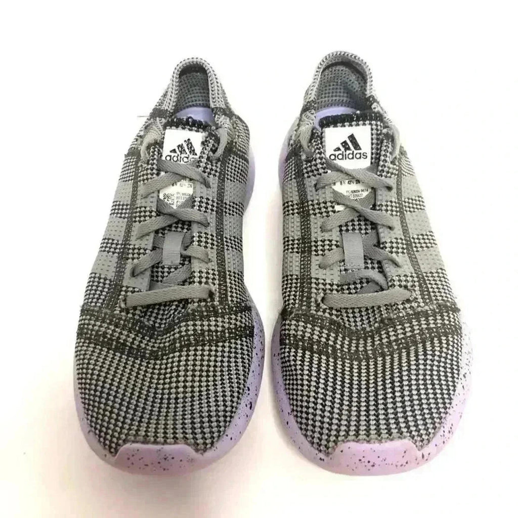 Adidas Ultraknit Purple Grey Lavender Knitted Running Shoes Size 10