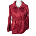 Athleta Escape Jacket in Canyon Red Rain Coat Windbreaker Running Jacket Size XS