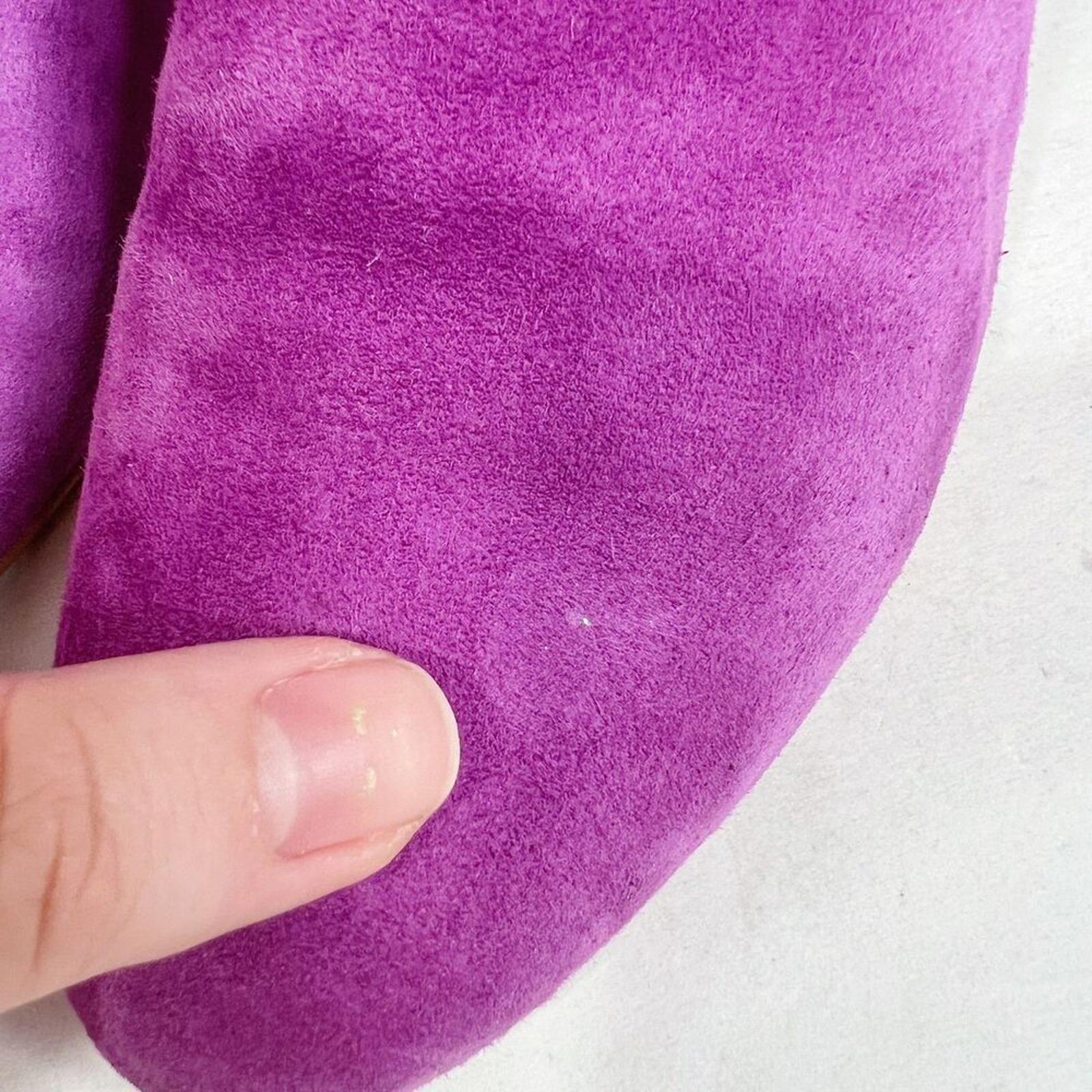 Free People Bright Purple Mules Glitter Booties Chic Women's Size
