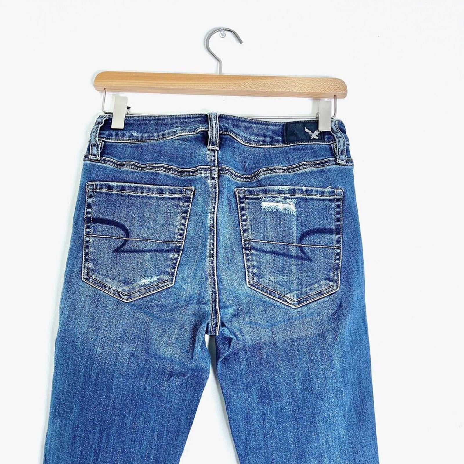 American Eagle Outfitters Distressed Skinny Jean Women's Size 6 8