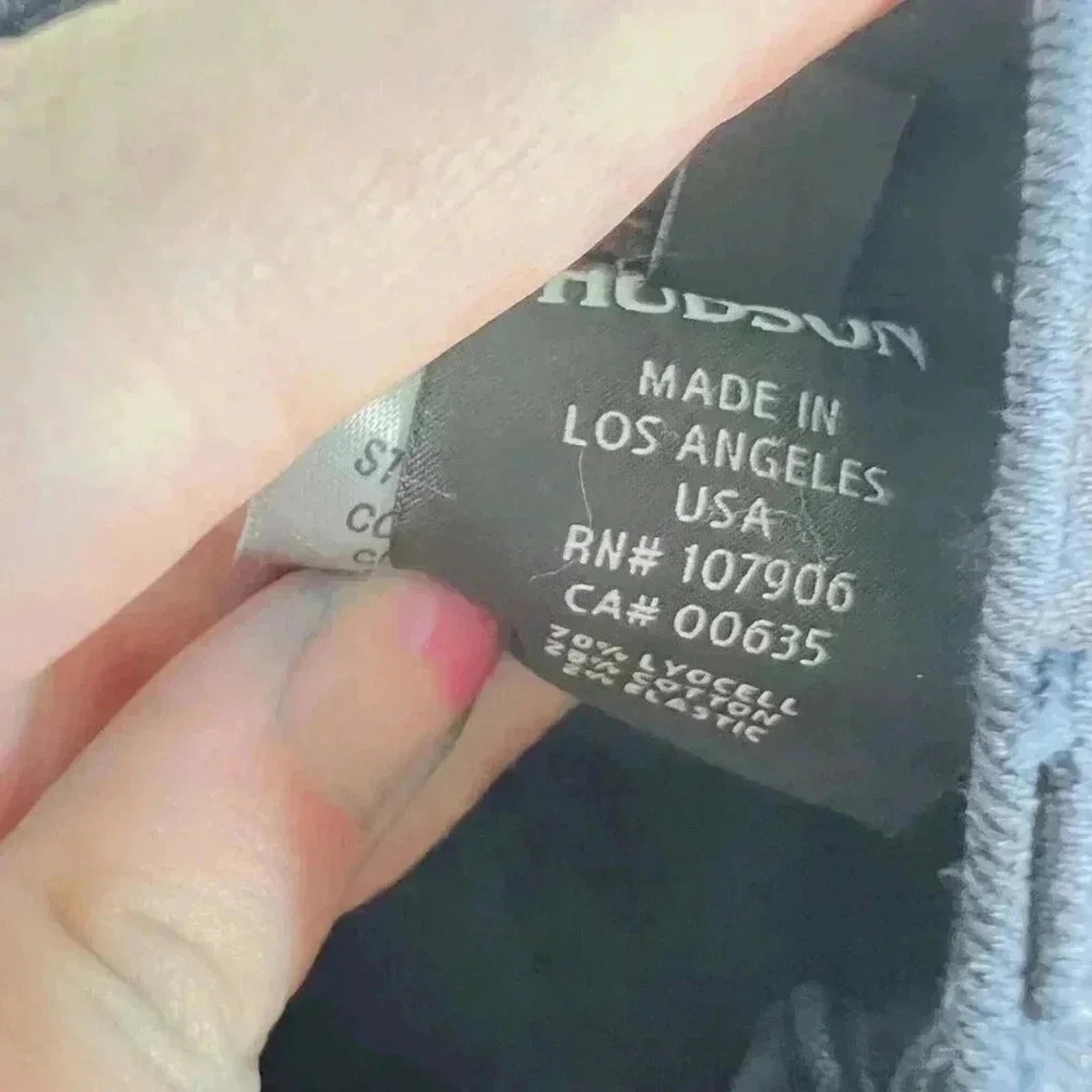 Hudson Mid Rise Dark Wash Skinny Jeans Mid Rise Women's Size 28 Denim