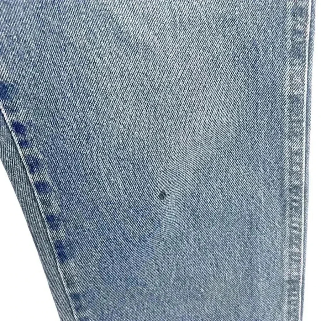 Wrangler Men's Medium Wash Straight Leg Jeans Mid Rise Size 33 x 30
