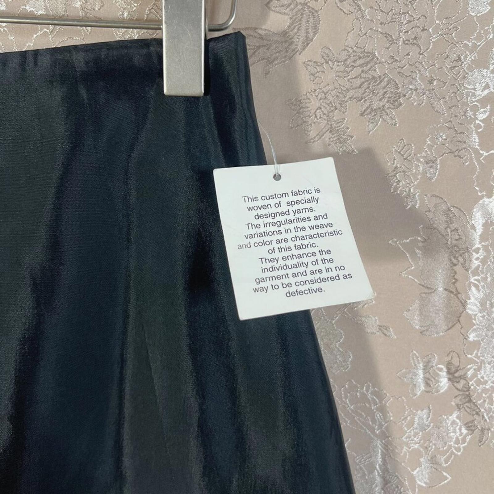 NWT JS Collections Black Organza Maxi Skirt Formal Skirt Women's Size 4