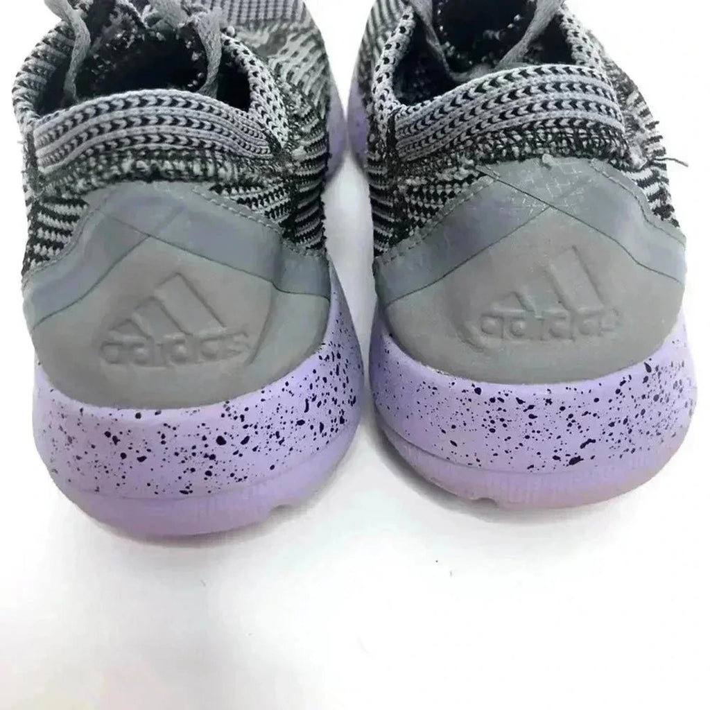 Adidas Ultraknit Purple Grey Lavender Knitted Running Shoes Size 10