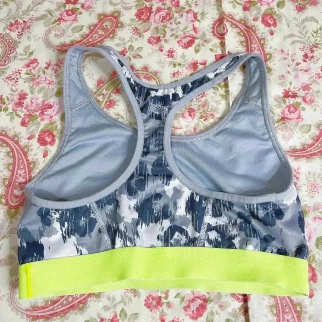 Grey Camo Sports Bra Size S