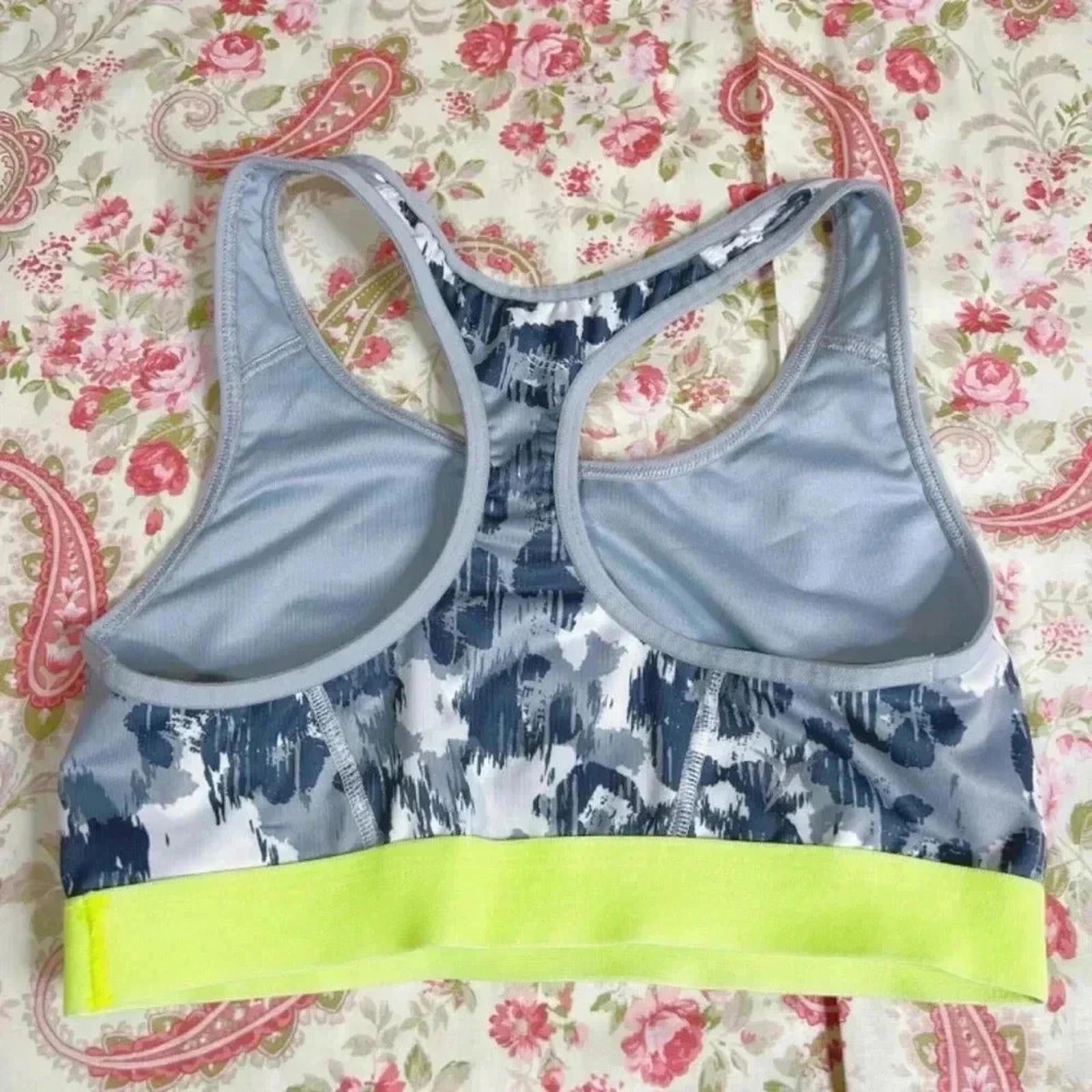 Grey Camo Sports Bra Size S
