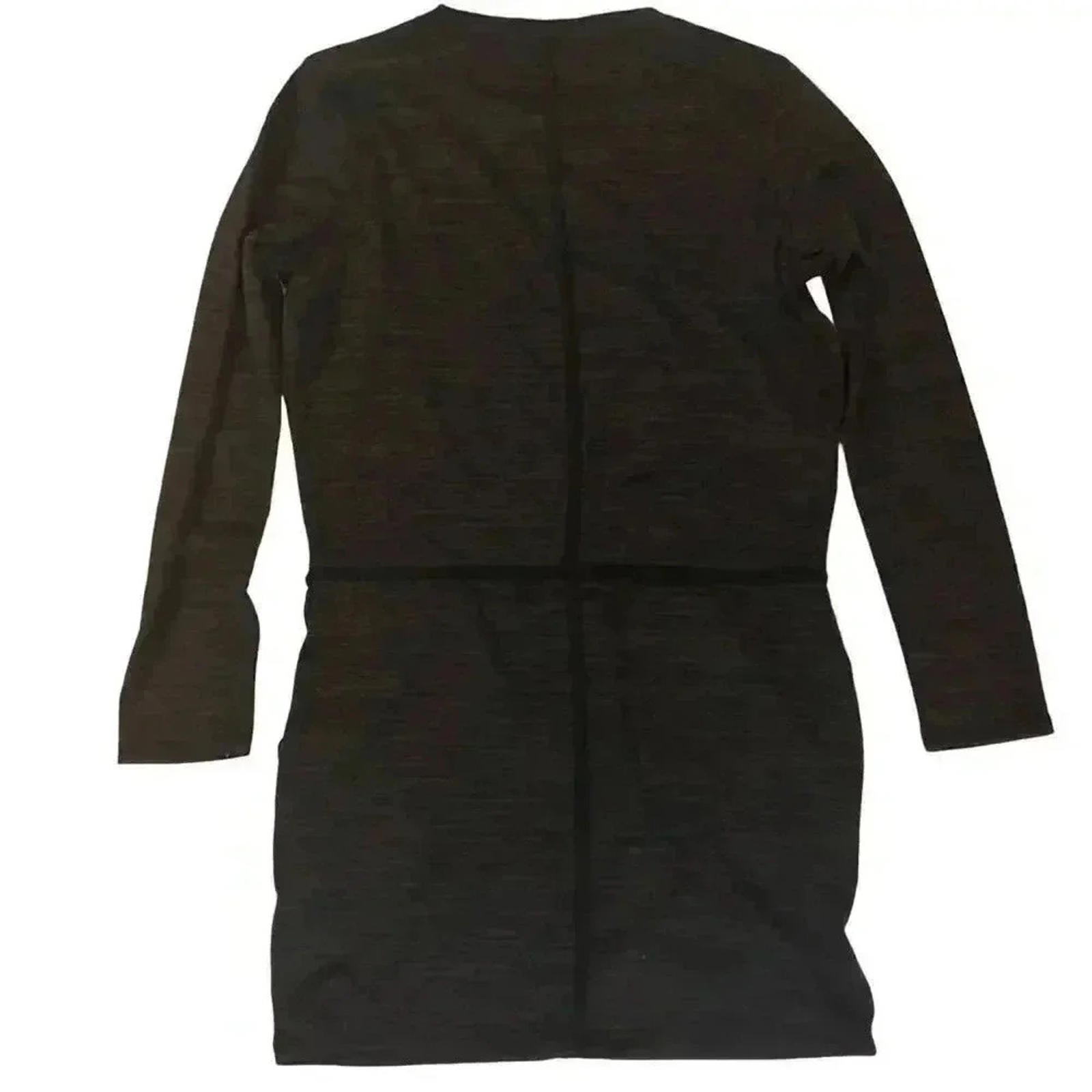 NWOT Athleta Charcoal Long Sleeved Dress Women's Size S