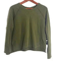 Terez Green Fleece Lined Crewneck Sweatshirt Women's Size S Loungewear