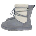Koolaburra by UGG Michon Short For Women Grey Fuzzy Sheepskin Boots Size 10