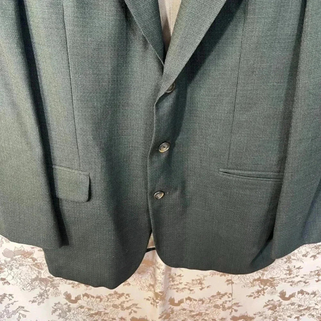 Oscar de la Renta Men's Grey Blazer Sportcoat Size 42L