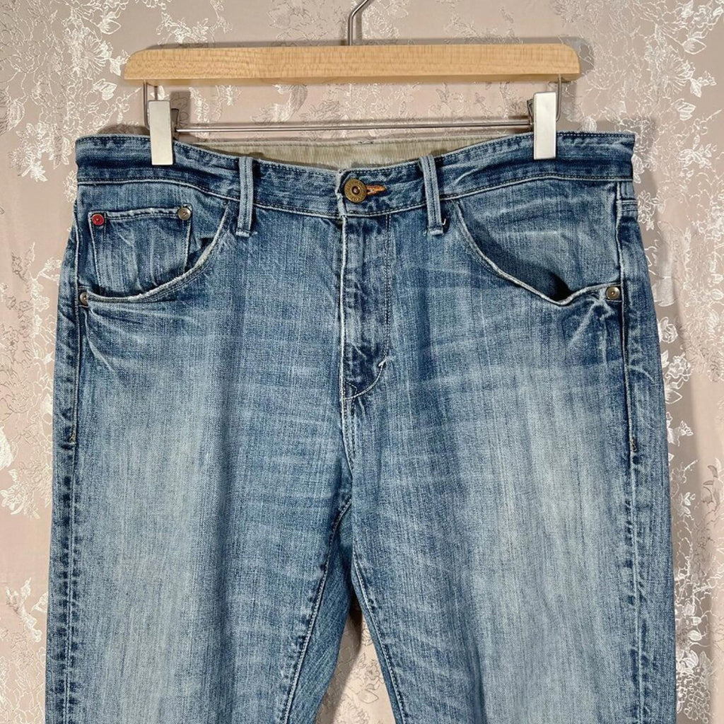 Banana Republic Men's Medium Wash Mid Rise Skinny Jeans Size 32 x 34
