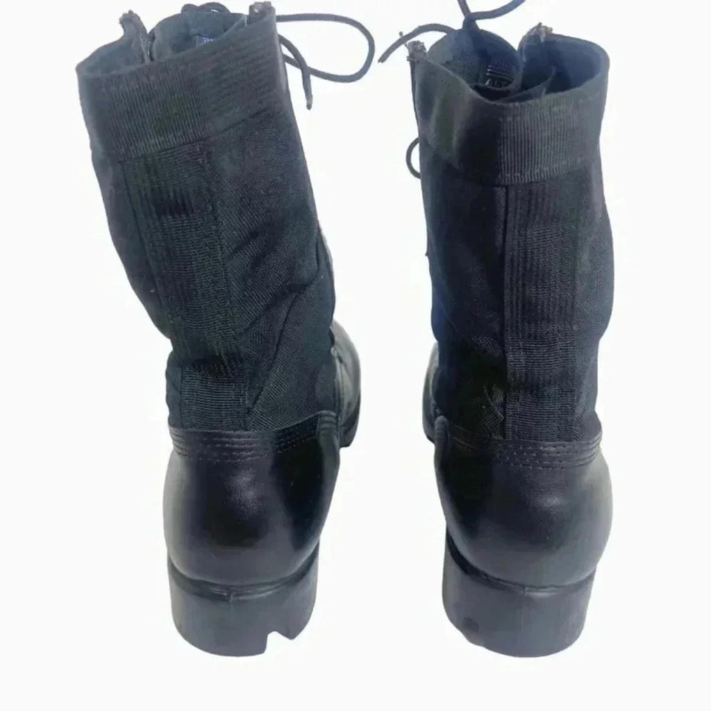 Altama Men's Black Leather Combat Boots Lace Up Boots Size 6W