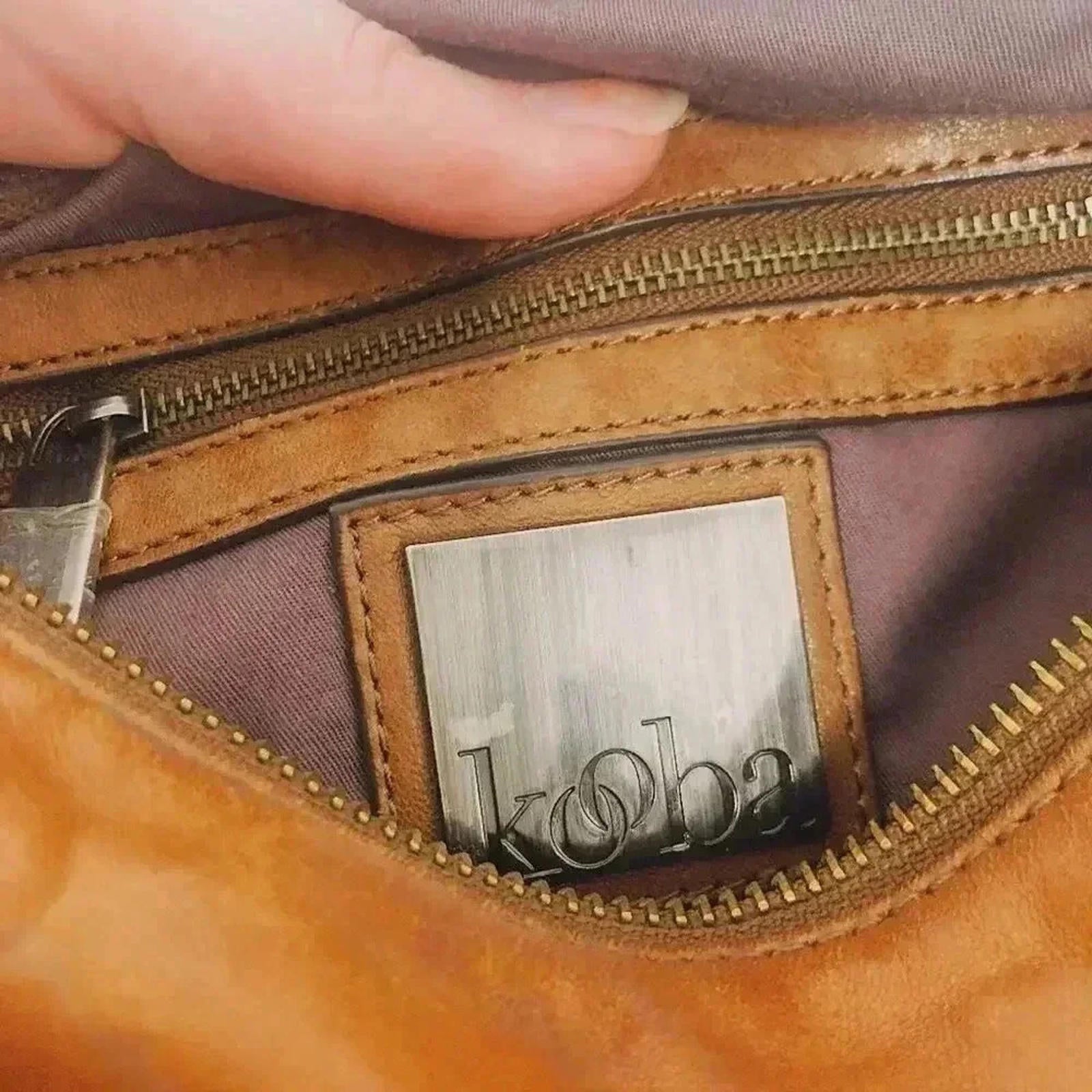 Kooba Brown Leather Crossbody