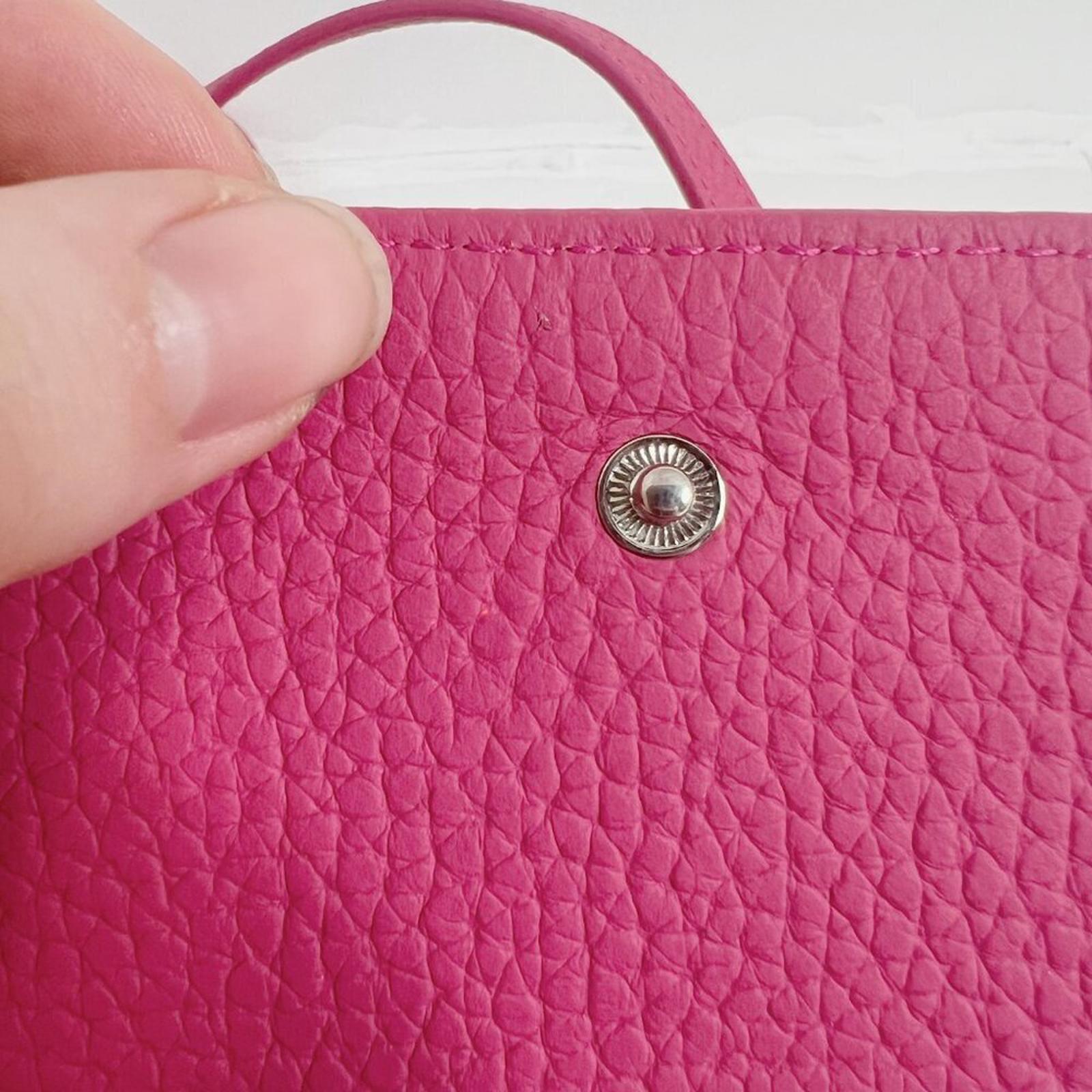 NWT AllSaints Fetch Pink Pebbled Leather Crossbody Wallet Chain Strap Bag