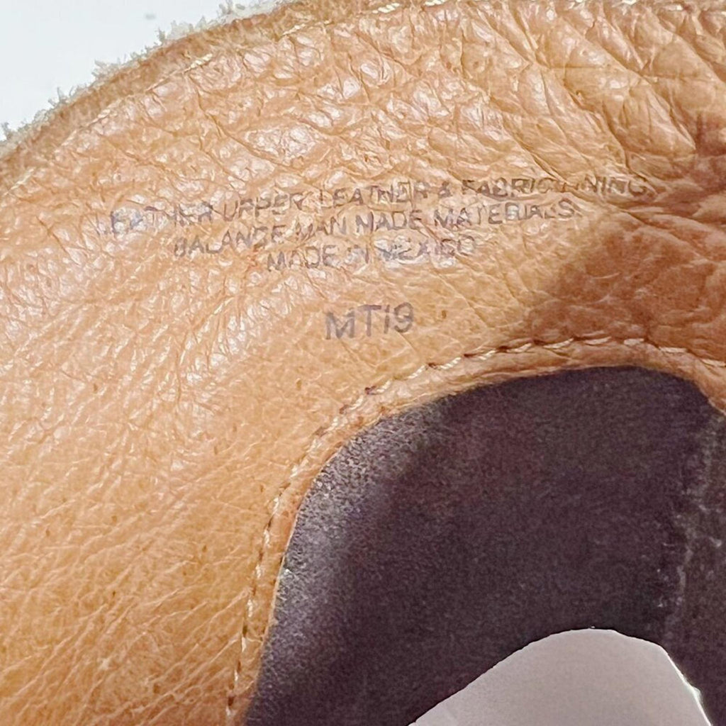 Born Deya Taupe Tan Nuback Suede Ankle Booties Boots Buckle Women's Size 8.5