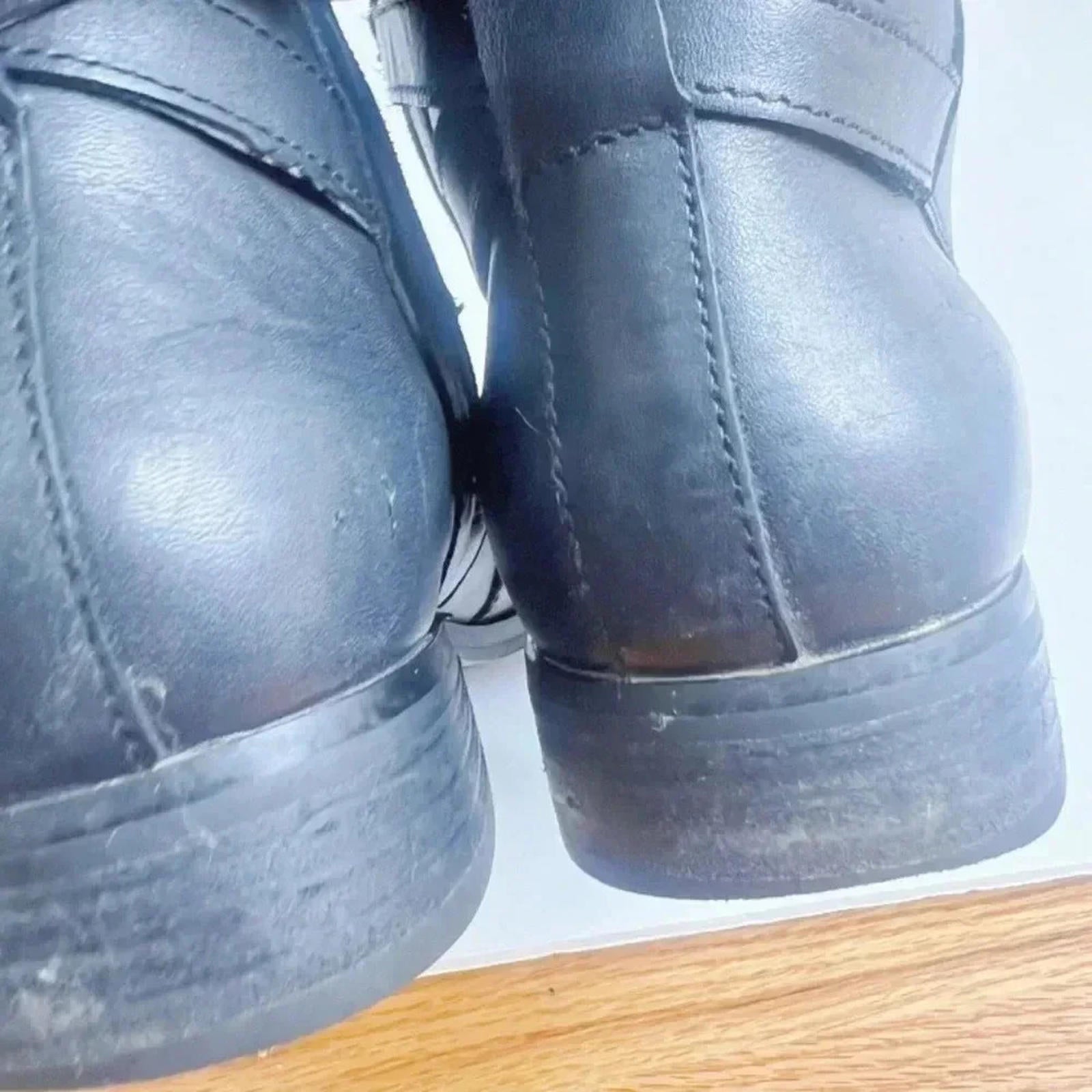 Aetrex Chelsea Tall Riding Boot Black Leather Boot Women's Size 8