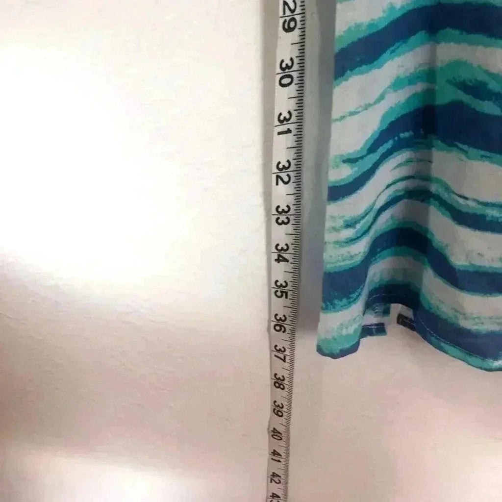 NWT Beto Simone Tank Tunic Dress Tie Dye Tiger Swim Coverup Beach Women's Size S