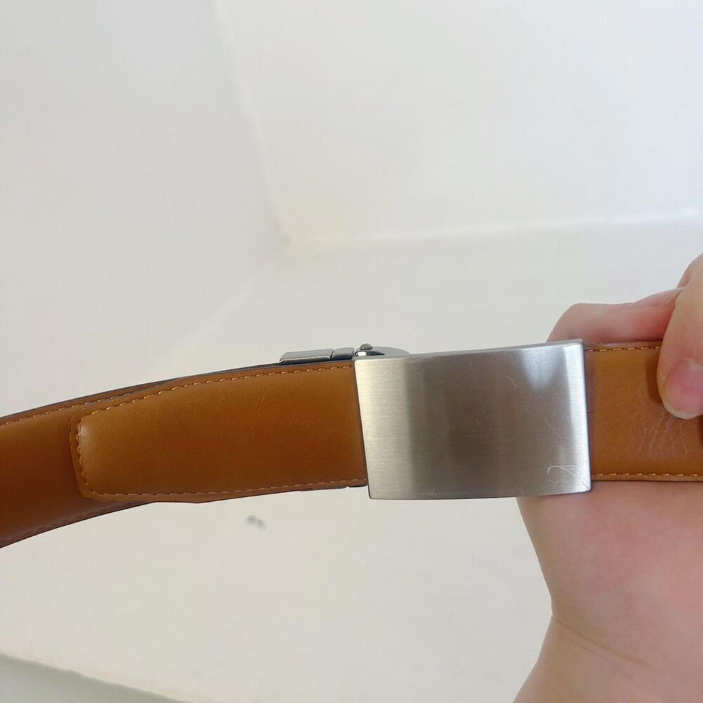 Swiss Gear Men's Black Leather Reversible Belt Size 34 36