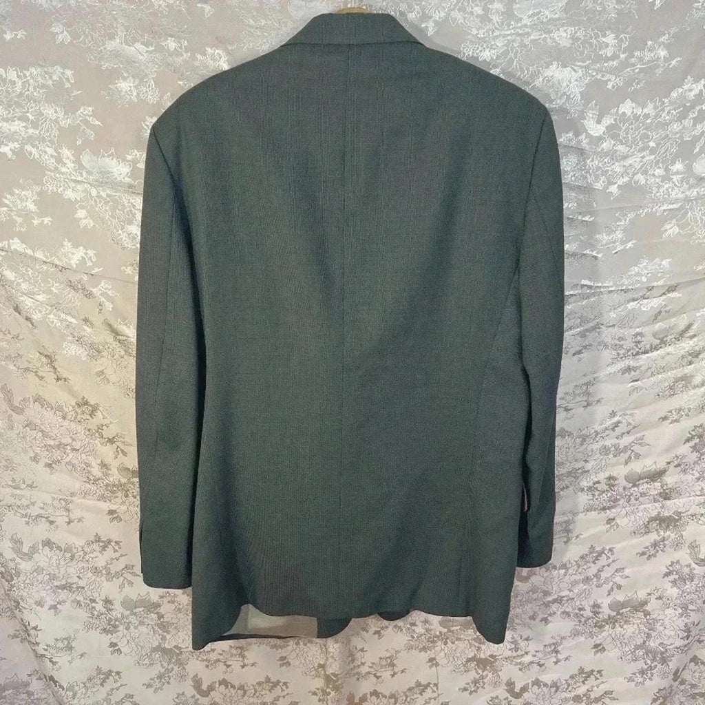 Oscar de la Renta Men's Grey Blazer Sportcoat Size 42L
