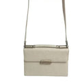Vintage Mandarina Duck White Leather Bag