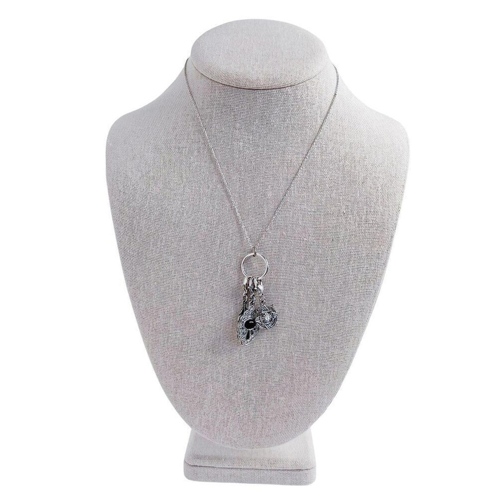 Topshop Silver Chain Necklace Boho Charms Dainty