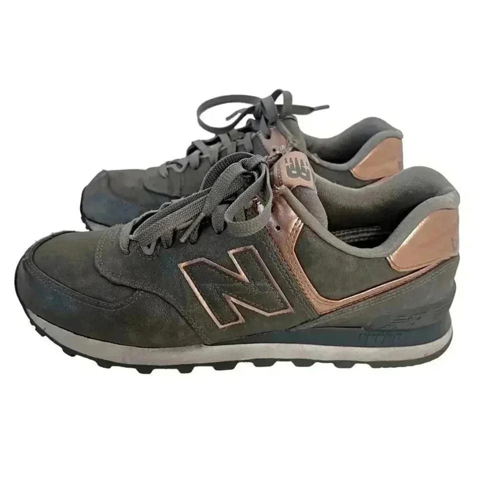 New Balance Encap 574 Precious Metals Grey Rose Gold Sneakers Women's Size 9