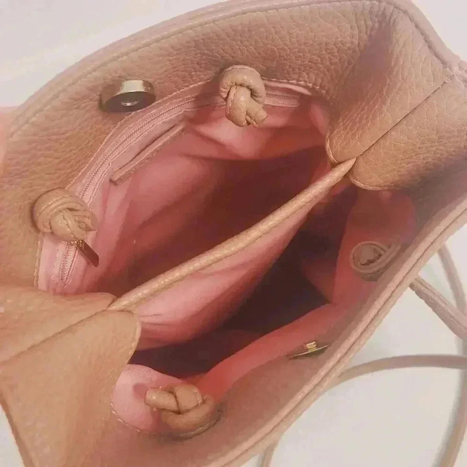 Remi & Reid Dusty Rose Bucket Bag