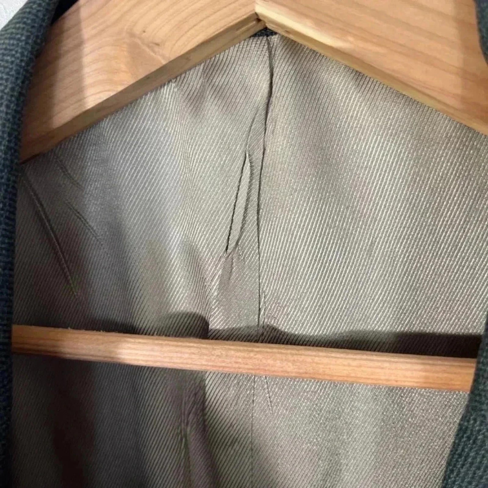 Oscar de la Renta Men's Grey Blazer Sportcoat Size 42L