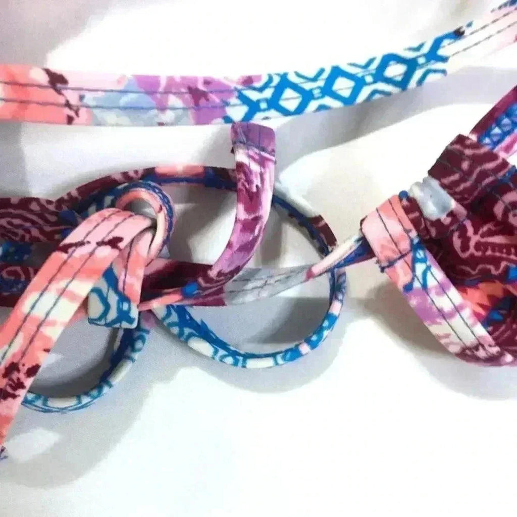 NWOT Giani Bini Floral Bikini Top
