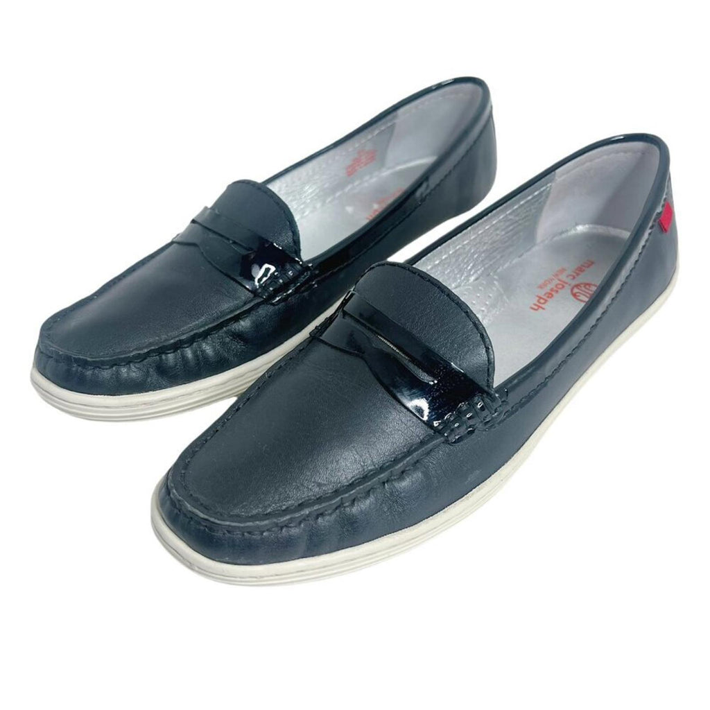 Marc Joseph New York Brazil Atlantic Loafer Driving Style Black Leather Size 8.5