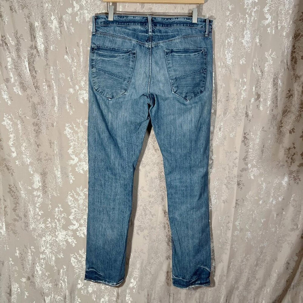Banana Republic Men's Medium Wash Mid Rise Skinny Jeans Size 32 x 34