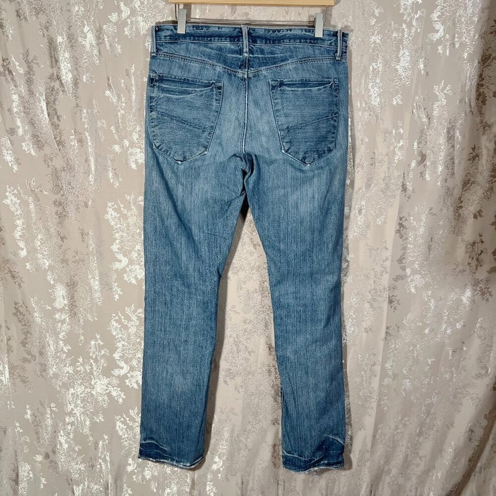 Banana Republic Men's Medium Wash Mid Rise Skinny Jeans Size 32 x 34