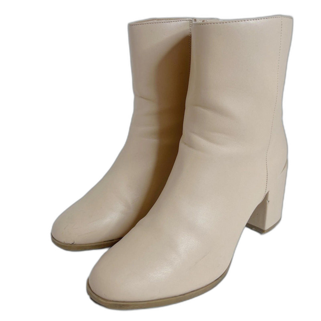 A New Day Janelle Dress Boots Cream Gogo Boots Women's Size 10