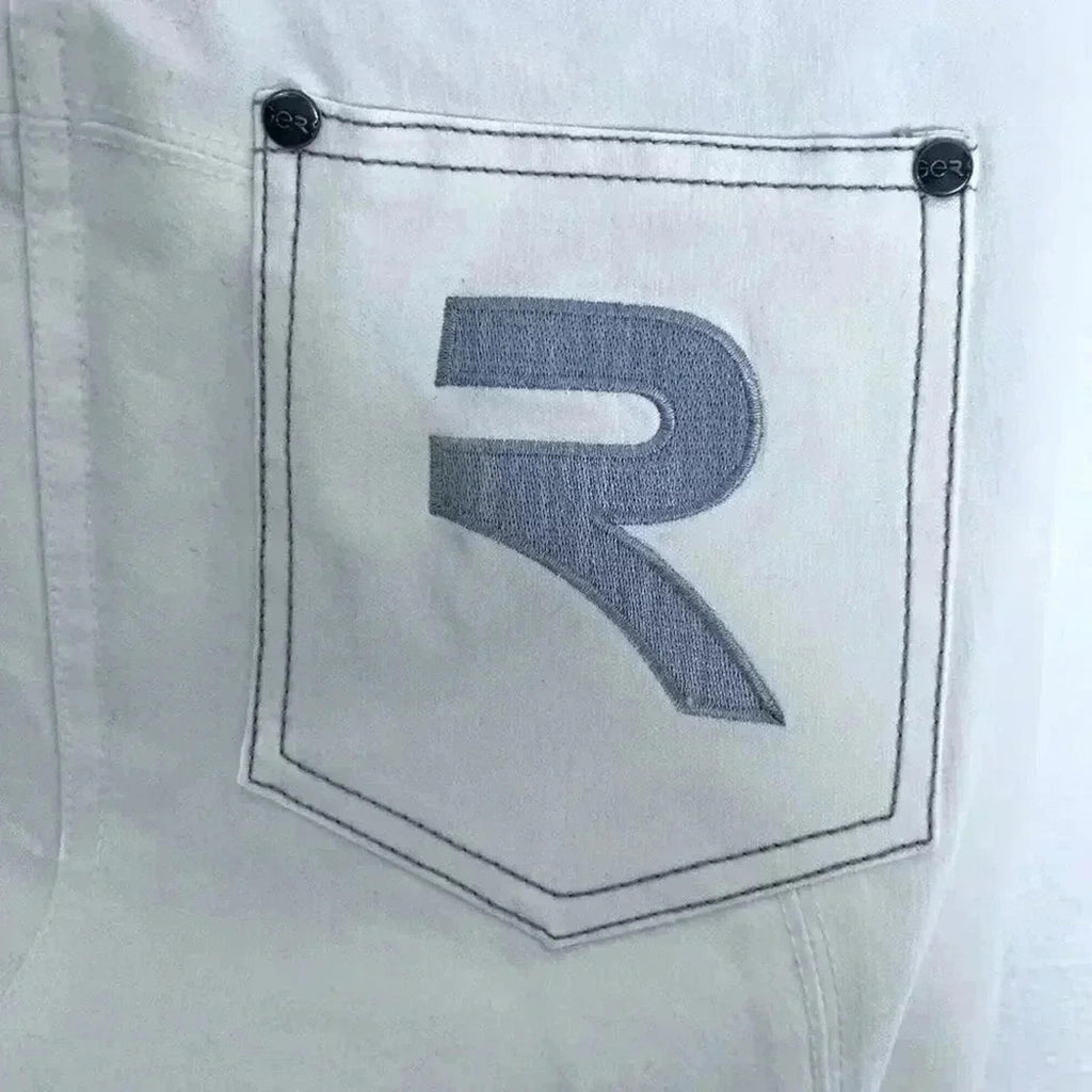 NWT Gersemi Sunna Cloth Knee Patches White Equestrian Pants Women's Size 40